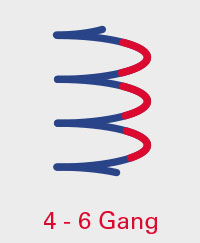 A.BON CLASSIC 4-6 Gang A.BON CLASSIC 4-6 Gang